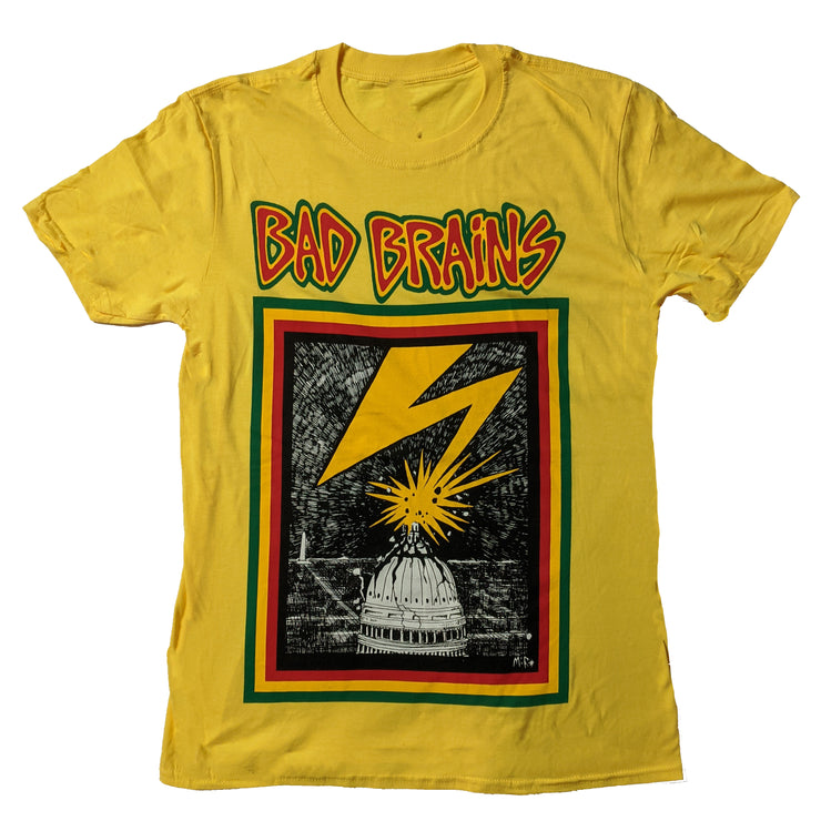 Bad Brains - Capitol (yellow) t-shirt
