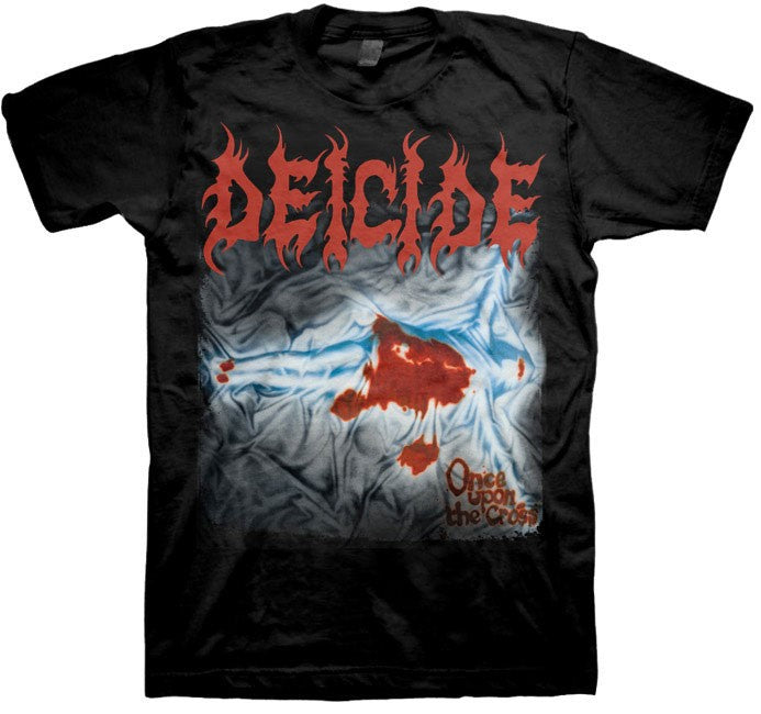 Deicide - Once Upon The Cross Cover (censored) t-shirt – Night
