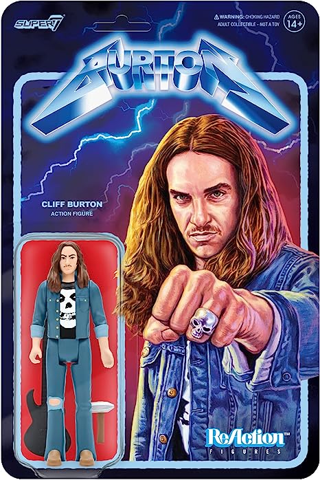 Cliff Burton - Cliff Burton ReAction figure