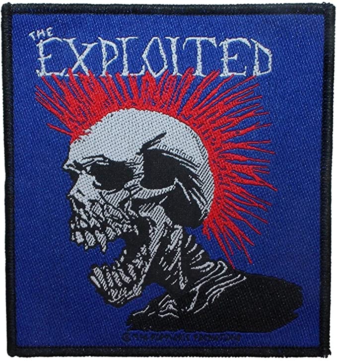The Exploited - Mohican Multicolor patch