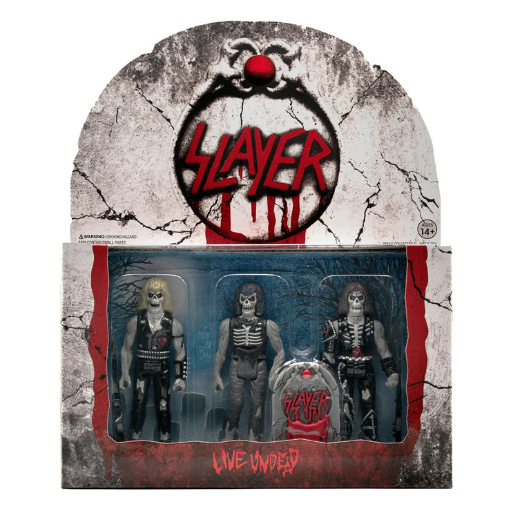 Slayer - Live Undead (3-Pack) ReAction figure