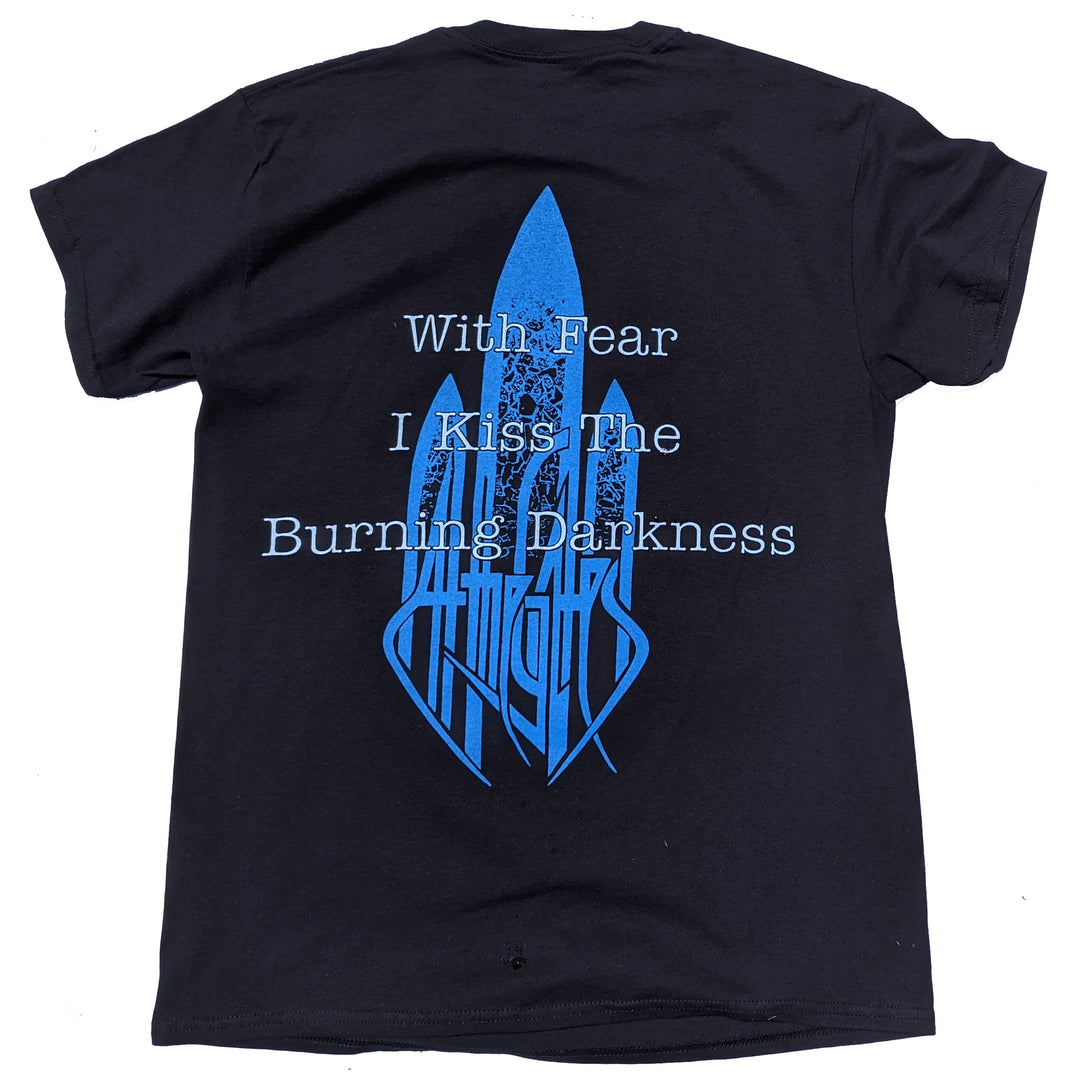 アット・ザ・ゲイツ/ウィズ・フィア・アイ・キッス・ザ・バーニング・ダークネス 帯 At The Gates - With Fear I Kiss The Burning Darkness t-shirt