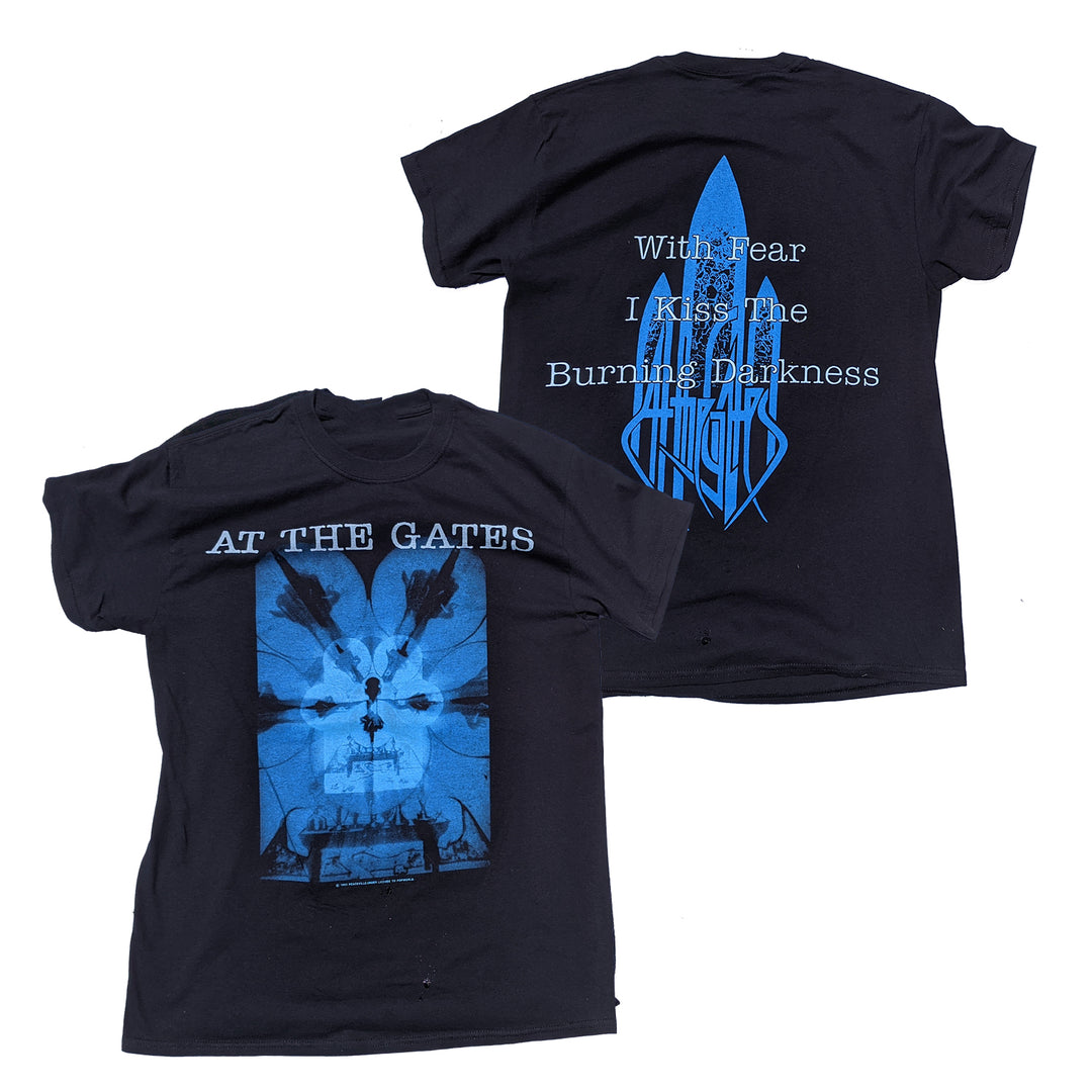 アット・ザ・ゲイツ/ウィズ・フィア・アイ・キッス・ザ・バーニング・ダークネス 帯 At The Gates - With Fear I Kiss The Burning Darkness t-shirt