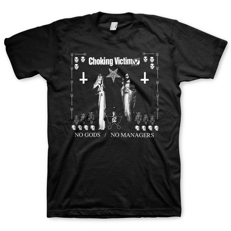 Choking Victim - No Gods, No Managers t-shirt