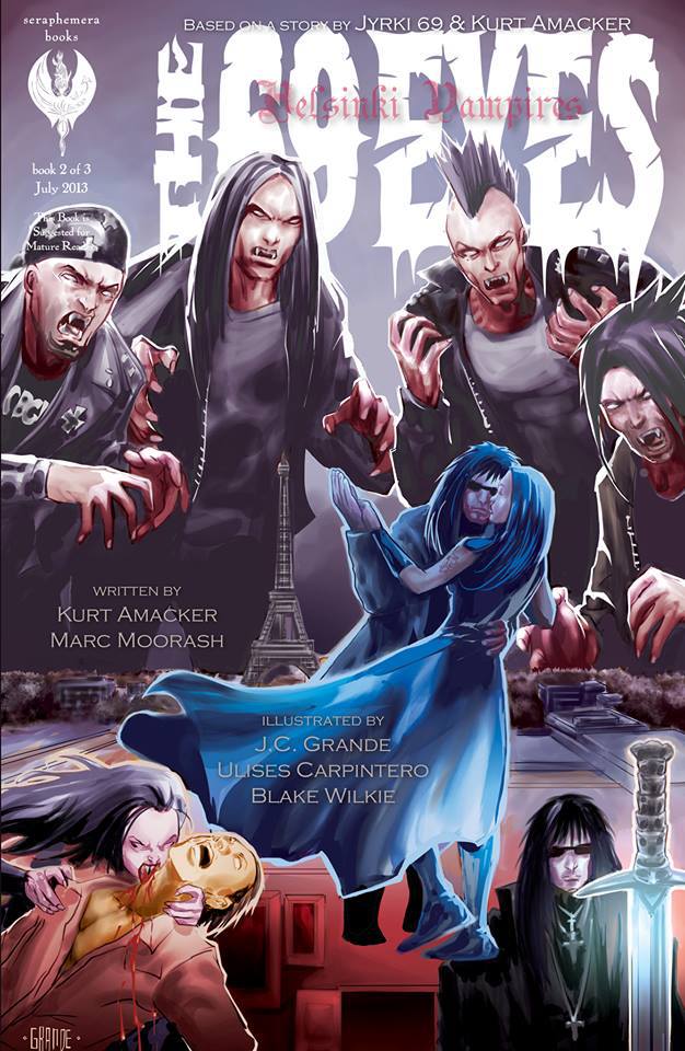 The 69 Eyes - Helsinki Vampires comic book part 2