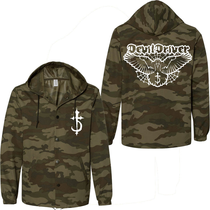 DevilDriver - Bird Camo windbreaker