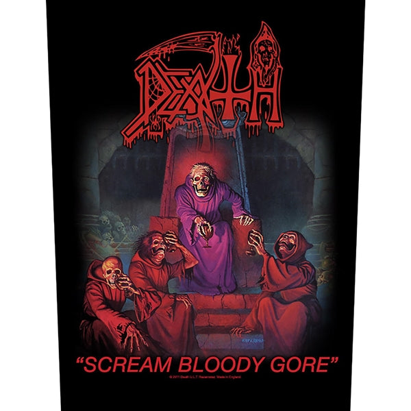 Death - Scream Bloody Gore back patch