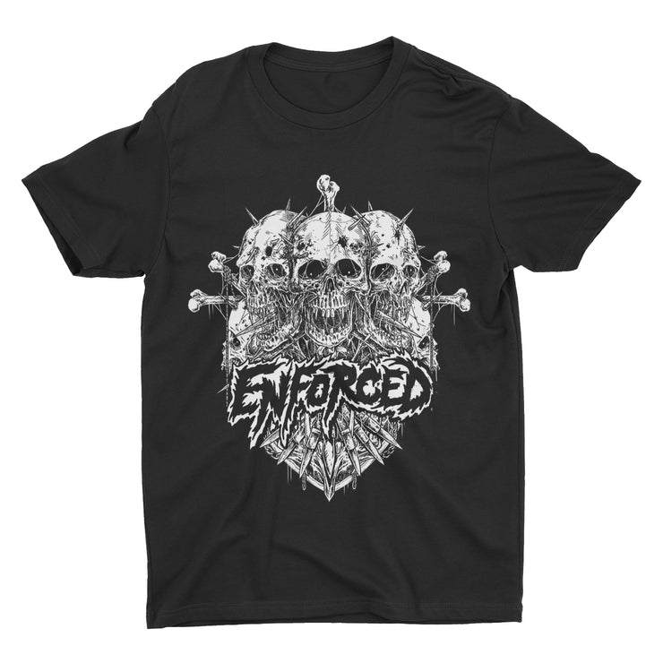 Enforced - Spiked Skulls t-shirt