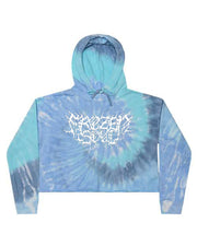 Frozen Soul - Snow Plowed pullover cropped hoodie