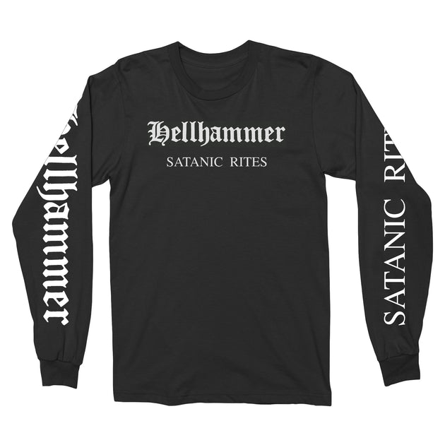 Satanic Merch Hellhammer - Satanic Rites long sleeve – Night Shift Merch