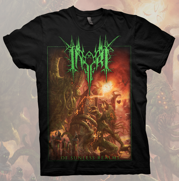INFERI - Of Sunless Realms T-shirt – Night Shift Merch