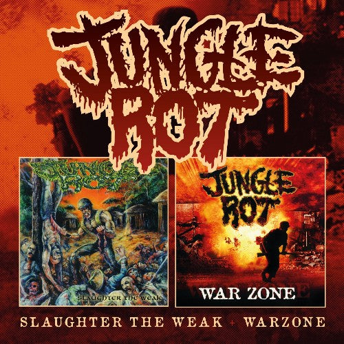 Jungle Rot - Slaughter The Weak / Warzone 2xCD