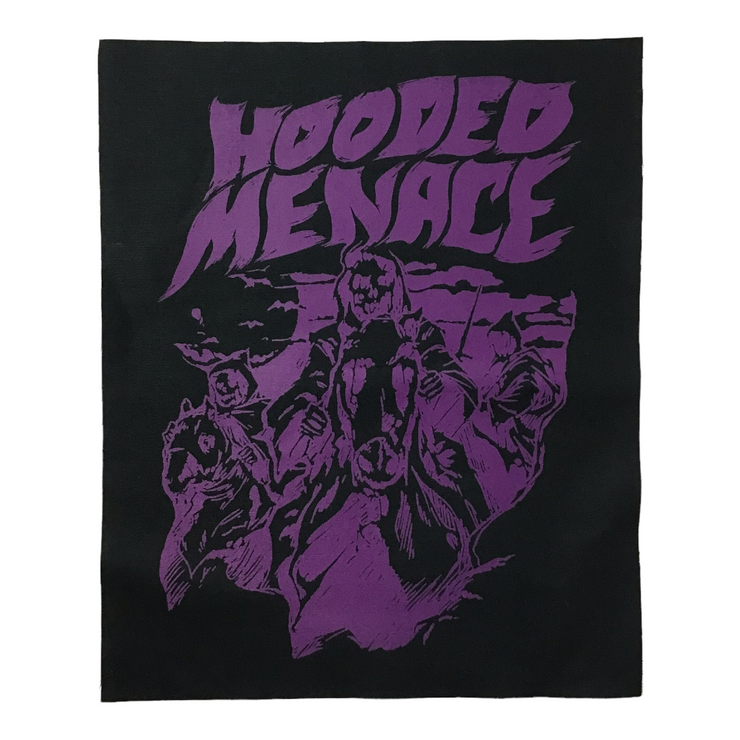 Hooded Menace - Riders back patch