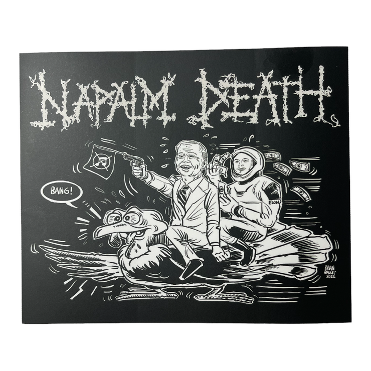 Napalm Death - Turkey Trot sticker