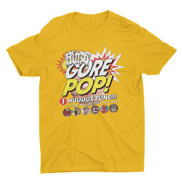 Fluids Band Patch Fluids - Gore Pop! t-shirt – Night Shift Merch