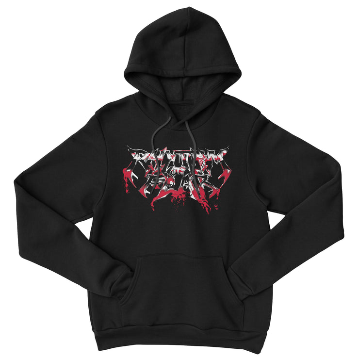 Rhythm Of Fear - Bloody Logo pullover hoodie