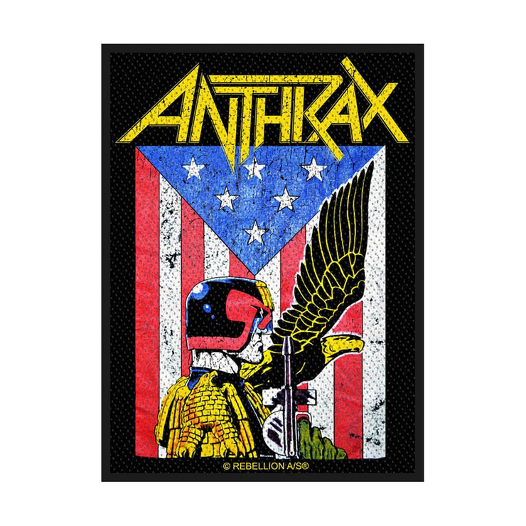 Anthrax - Judge Dredd patch
