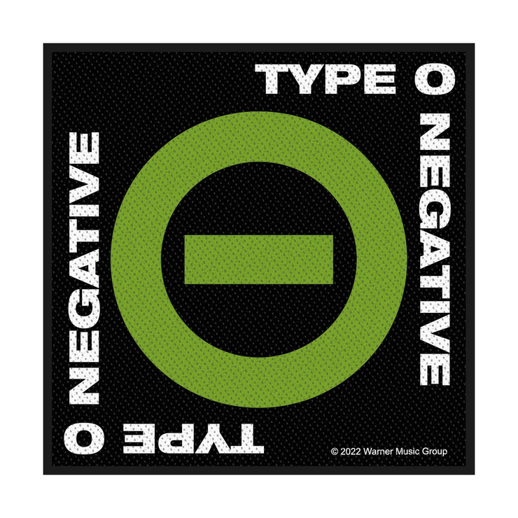 Type O Negative - Negative Symbol patch