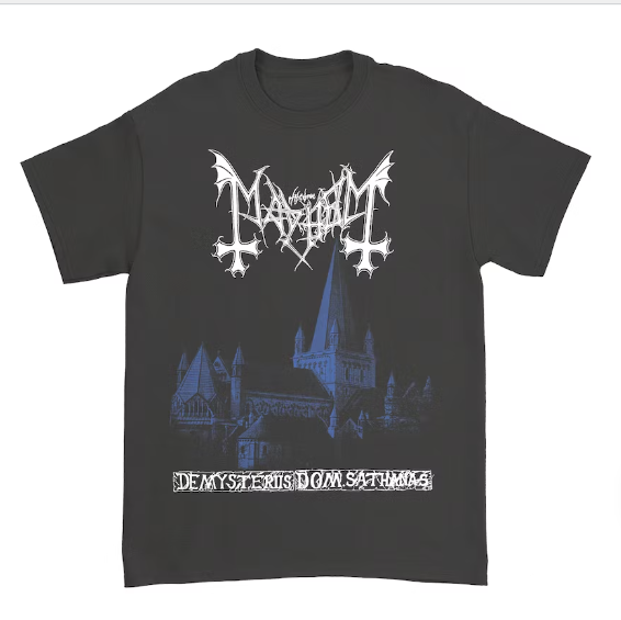 Mayhem - De Mysteriis Dom Sathanas (Blue Castle) t-shirt