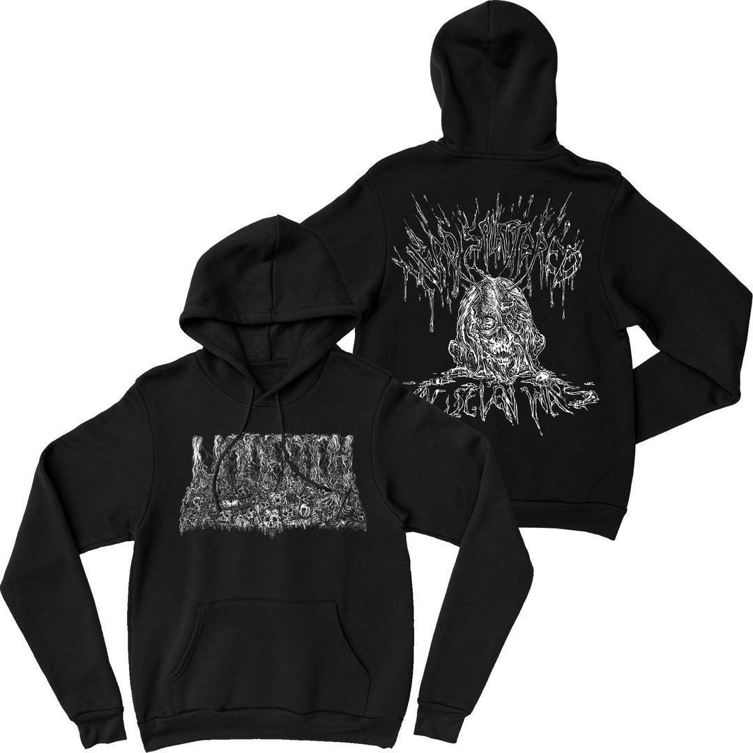 Undeath - Head Splattered In Seven Ways pullover hoodie