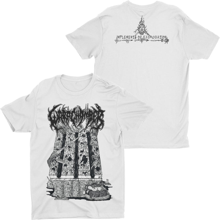 Warp Chamber - Implements Of Excruciation White t-shirt