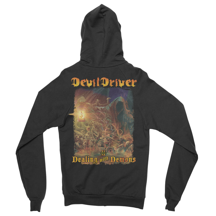 DevilDriver - Dealing With Demons II zip-up hoodie