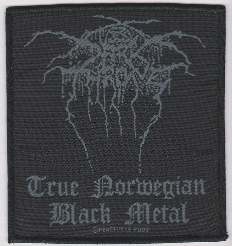 Darkthrone - True Norwegian Black Metal patch
