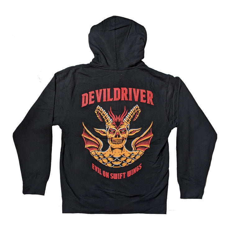 DevilDriver - Evil On Swift Wings zip-up hoodie