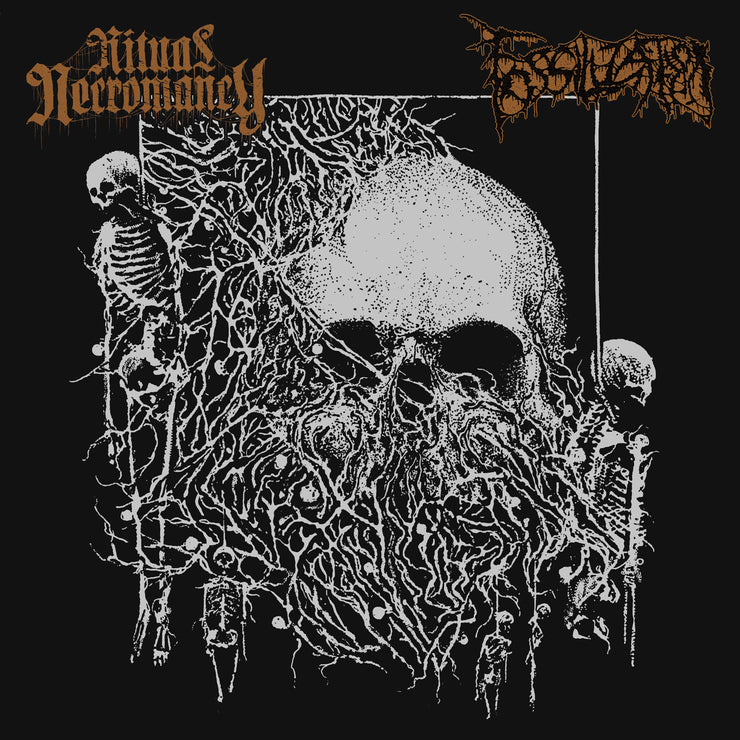 Ritual Necromancy / Fossilization - Split 12"