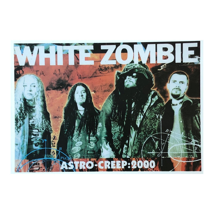 White Zombie - Astro-Creep: 2000 postcard