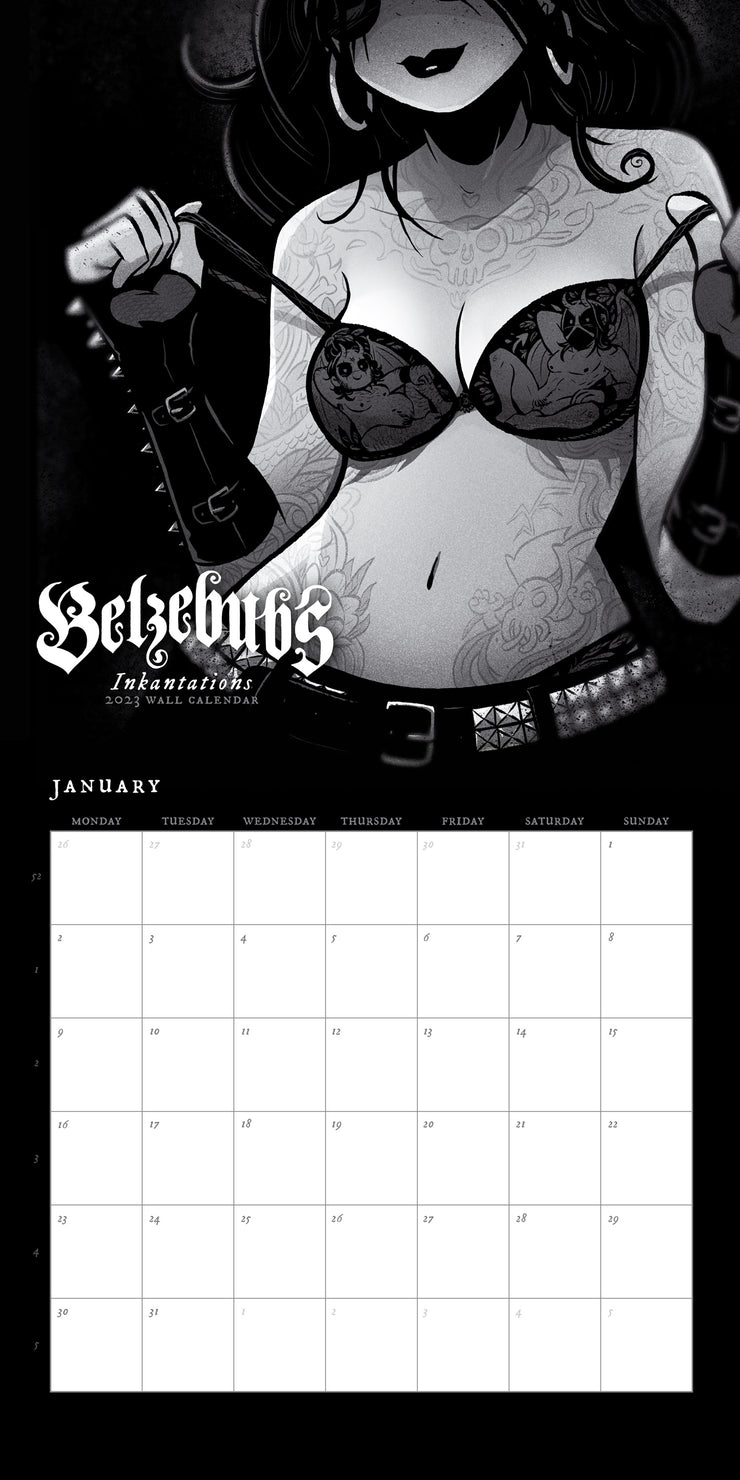 Belzebubs - 2023 Pin-up calendar