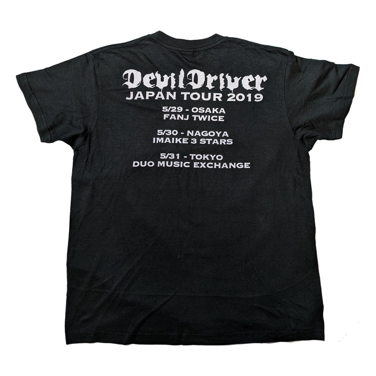 DevilDriver - Evil On Swift Wings Japan Tour t-shirt