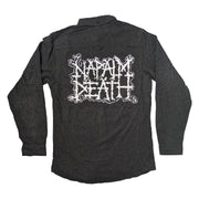 Napalm Death - Logo flannel
