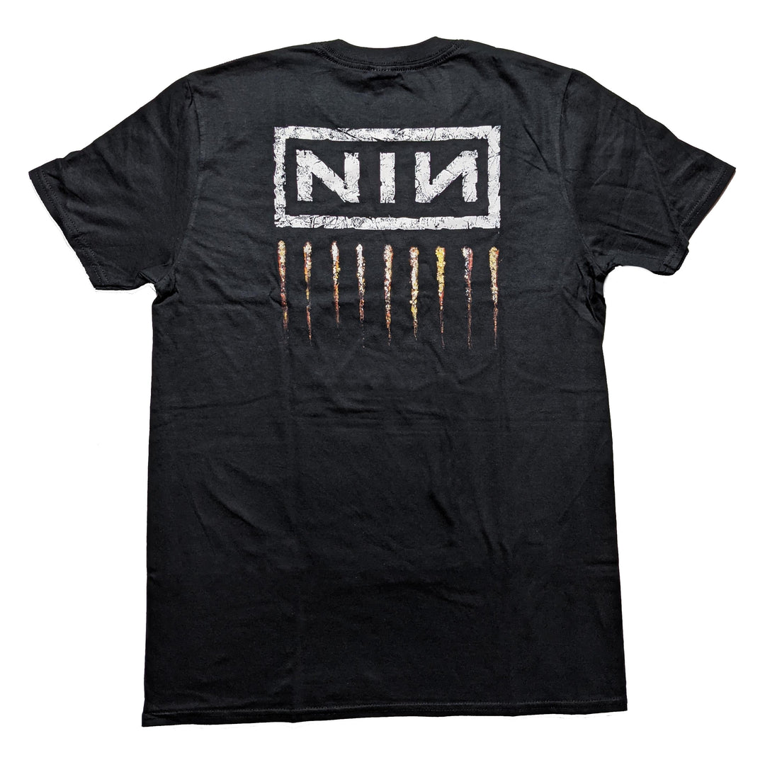 nine inch nails バンドTシャツ downward spiral Nine Inch Nails - The Downward Spiral t-shirt – Night Shift Merch
