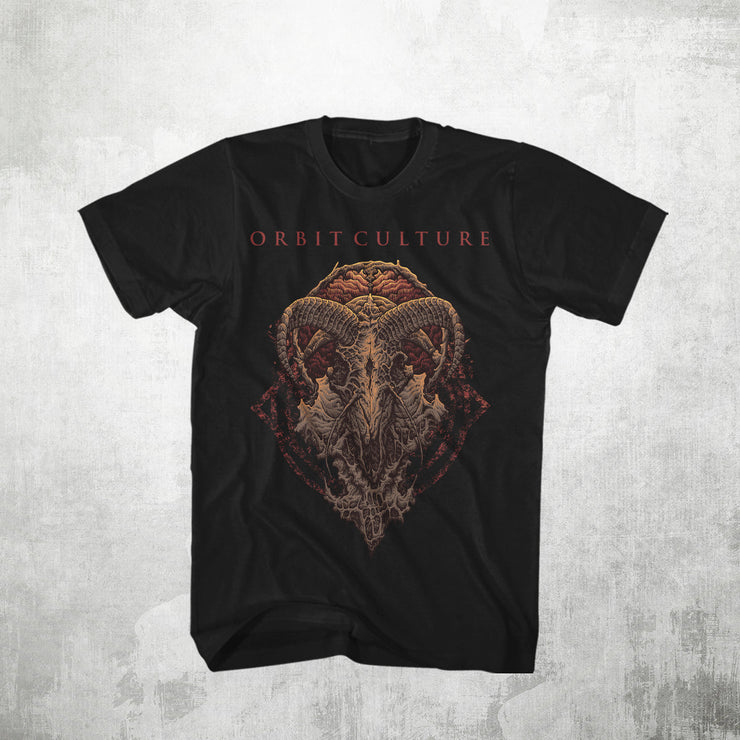 Orbit Culture - Goat Skull T-Shirt - Black