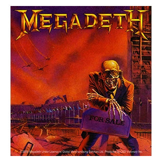 Megadeth - Peace Sells sticker
