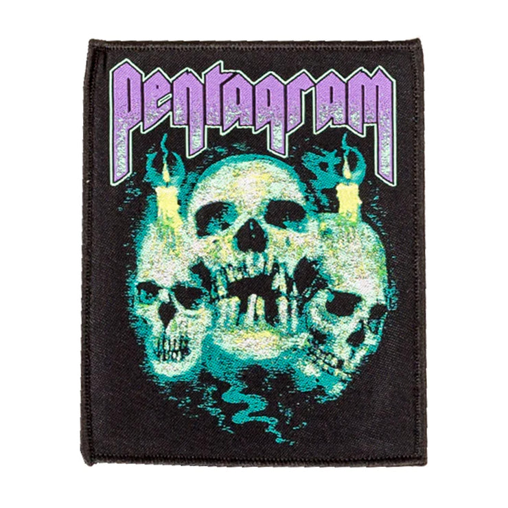 Pentagram - Skulls patch