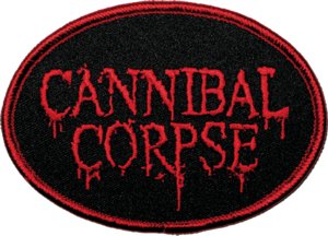 Cannibal Corpse - Logo (oval) patch