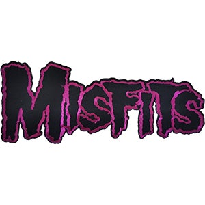 Misfits - Purple Logo oversized patch