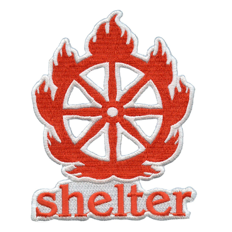 Shelter - Logo die cut patch