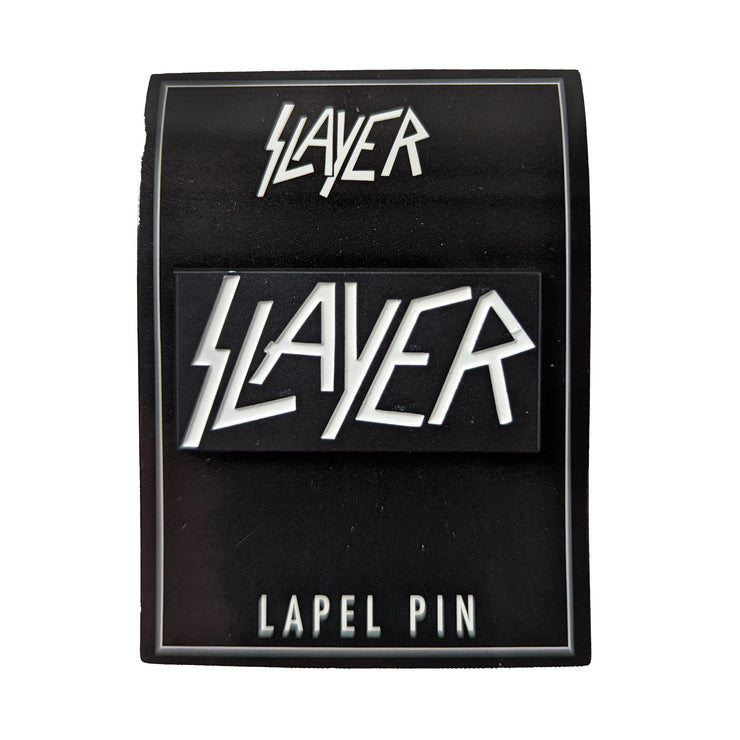 Slayer - Rectangular Logo pin – Night Shift Merch