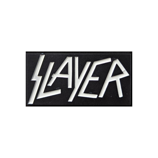 Slayer - Rectangular Logo pin – Night Shift Merch