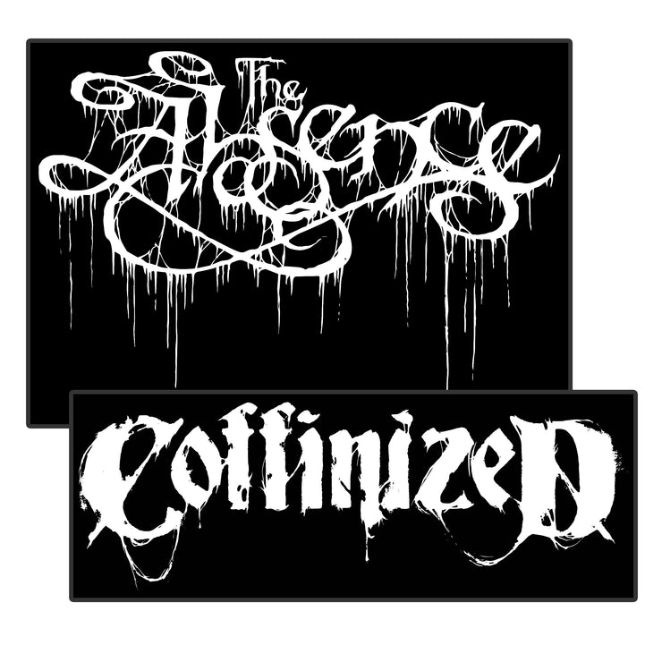 The Absence - Logo x Coffinized patch set